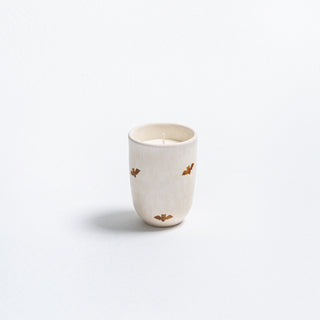 Candle Cannes at Sunrise Bat Halloween Collection – soy wax candle in a stoneware cup – Egg Back Home