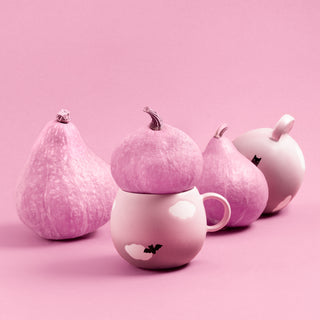 Pinklac Cloud Mug 500ml Bat Halloween Collection – handmade stoneware mug – Egg Back Home