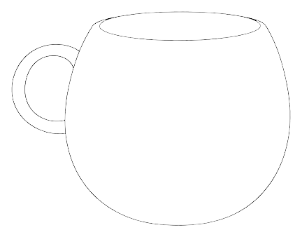 Dune Stoneware Mug 500ml Pet Collection