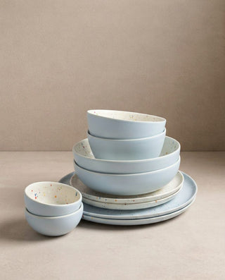 Breeze Party Duo Stoneware 10 Piece Set Blue — shopify 1
