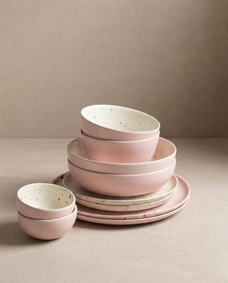 Breeze Party Duo Stoneware 10 Piece Set Pink — shopify 1