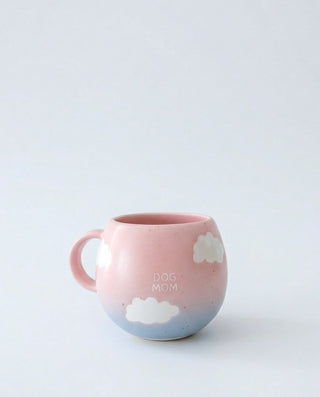 Cloud Mix Sunset Collection Mug 250ml Dog Mom & Dad 2 Pieces Set