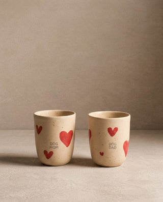 Cozy Hearts Stoneware Medium Cup 220ml 2 Pieces Set — shopify 5