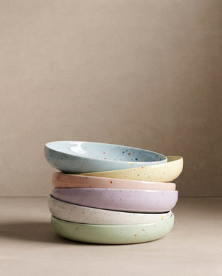 New Party Low Pasta Plate 23cm - Mix 6 Pieces — shopify 1