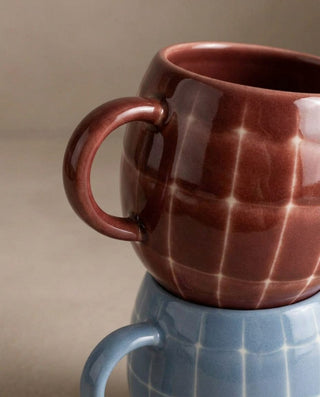 Pool Stoneware Mug 250ml Blue Sky — macro 3