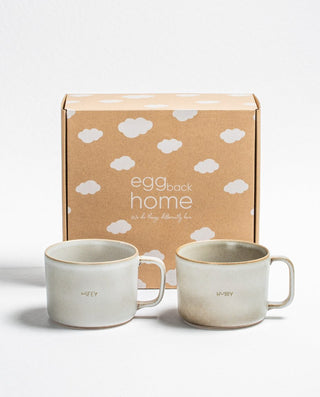 Couple’s Quotes – Terra Stoneware Mug 450ml Set of 2